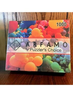 ARFAMO Colorful Balloons Puzzle NWT 1000 14+ ages